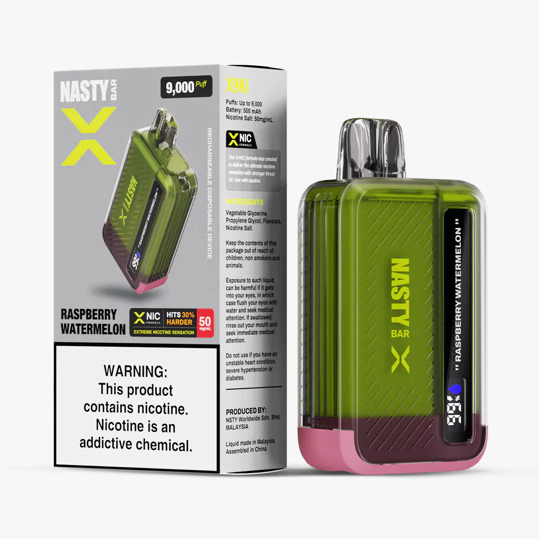 NASTY BAR X 9000 (50mg) Disposable Vape